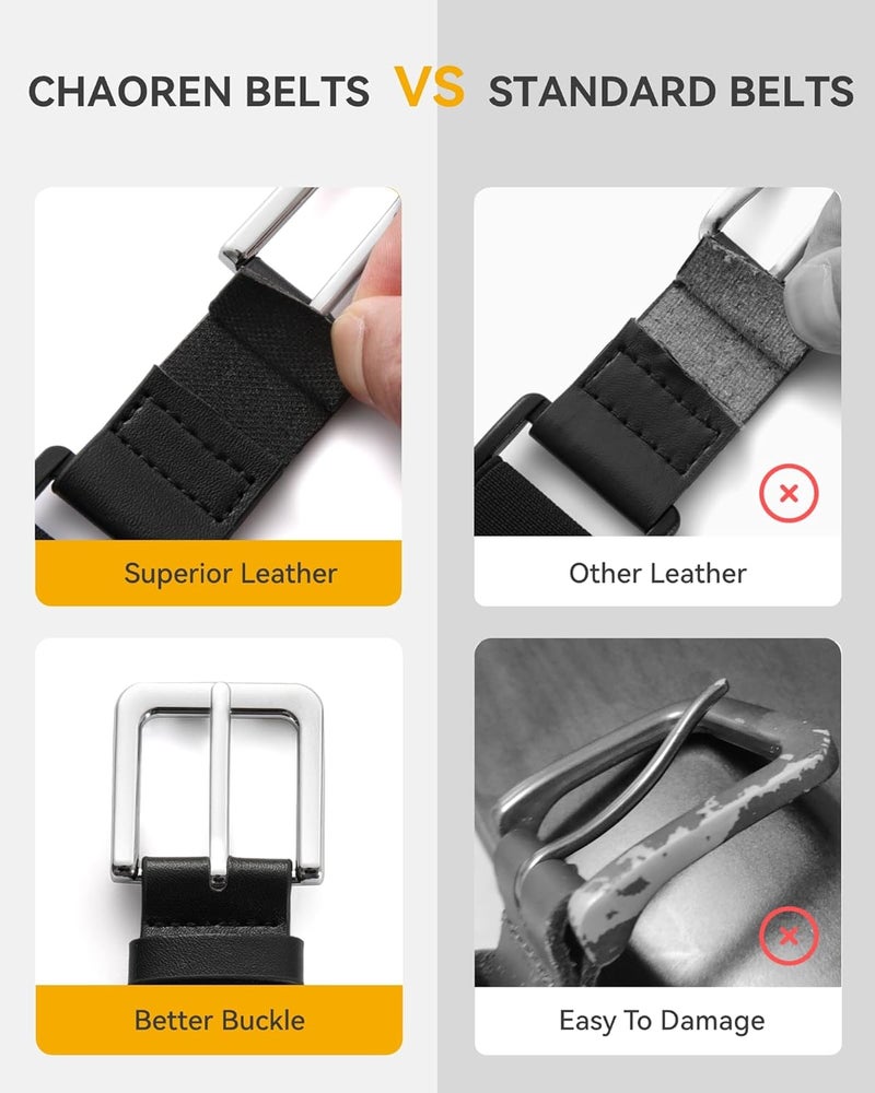 CHAOREN Youth Baseball Belt - 1.25" Elastic Softball Belts for Girls and Boys - Easy for Sport - Image 3